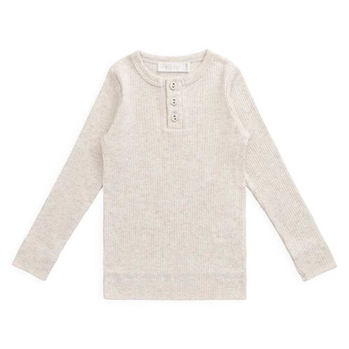 Jamie Kay Organic Cotton Modal LS Henley 3-5Y